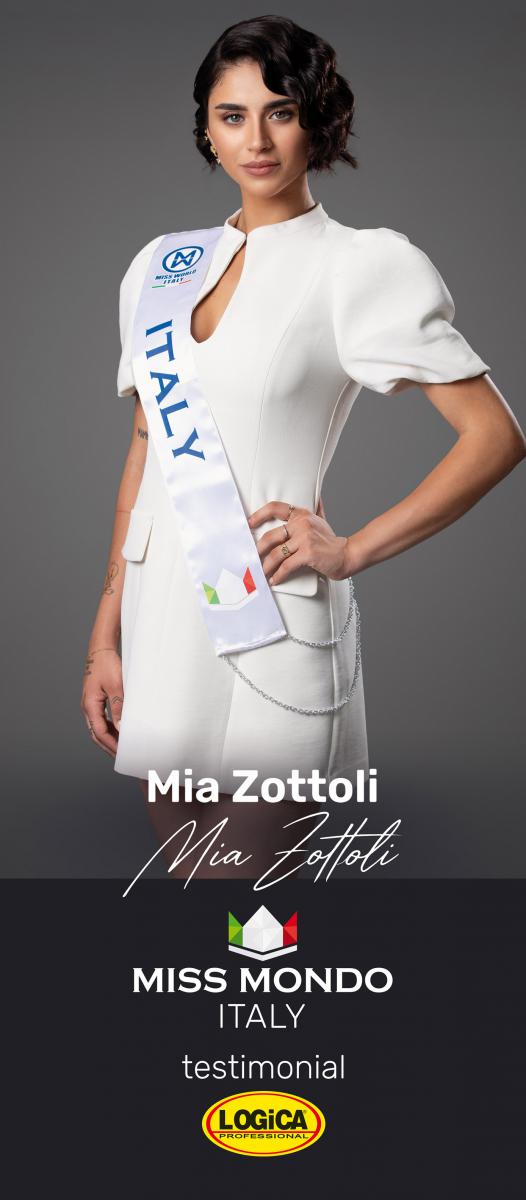 Mia Zottoli, Miss Mondo Italy, testimonial Logica Professional